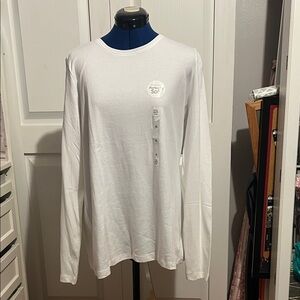 Kim Rogers Classic White Long Sleeve Top